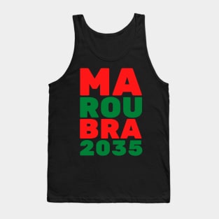 MAROUBRA - 2035 - MA - ROU - BRA. SOUTHS COLOURS Tank Top